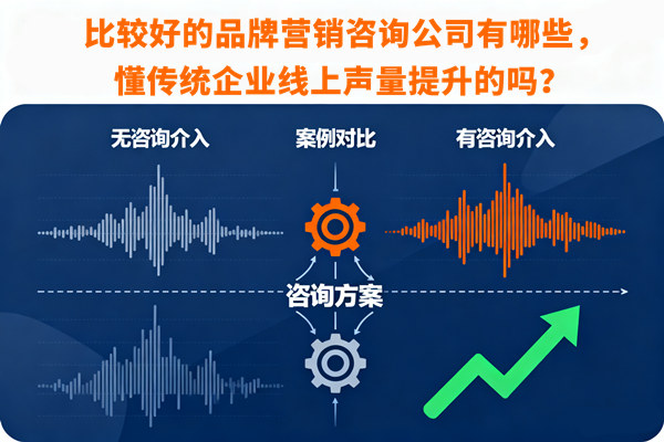 比較好的品牌營銷咨詢公司有哪些，懂傳統(tǒng)企業(yè)線上聲量提升的嗎？