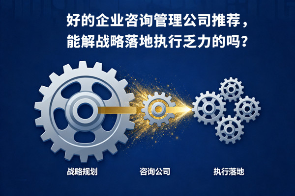好的企業(yè)咨詢管理公司推薦，能解戰(zhàn)略落地執(zhí)行乏力的嗎？